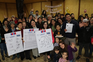 Minvu entregó terreno para iniciar construcción de 32 viviendas para familias de La Junta