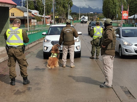 Carabineros Aysén realizó más de 2.600 controles y detuvo a 22 personas durante el fin de semana largo