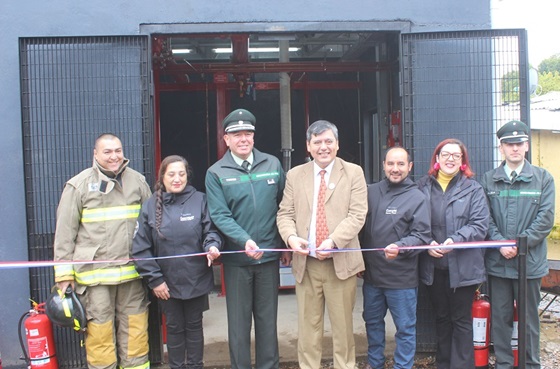 GENDARMERÍA INAUGURÓ MODERNO SISTEMA DE REDES CONTRA INCENDIO