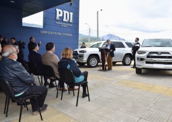 GORE ENTREGA 16 VEHÍCULOS POLICIALES A LA PDI PARA FORTALECER LABOR OPERATIVA
