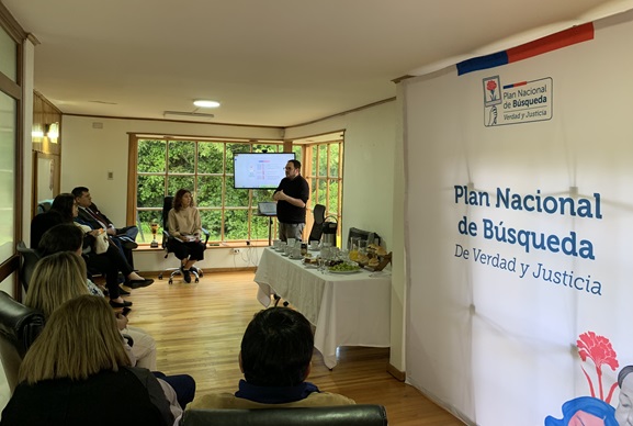 Profesionales de la Subsecretaría de DDHH informan avances del Plan Nacional de Búsqueda en la región
