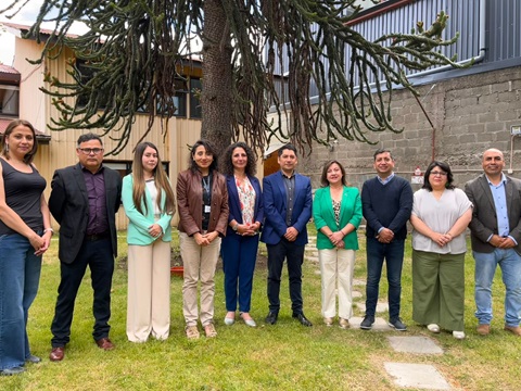 ALCALDE Y CONCEJALES DE GUAITECAS SE REÚNEN CON DESARROLLO SOCIAL Y FAMILIA PARA EVALUAR PROGRAMAS EN LA COMUNA