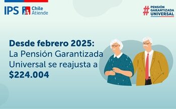 IPS inició pago reajustado de Pensión Garantizada Universal