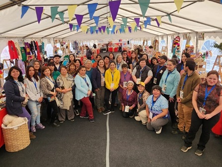 Emprendedores/as del FOSIS valoran ventas obtenidas en Expo Patagonia