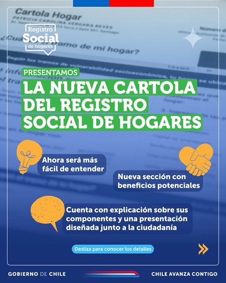 INFORMACIÓN MÁS CLARA Y ACCESIBLE: MIDESO AYSÉN INVITA A CONOCER NUEVA CARTOLA DEL REGISTRO SOCIAL DE HOGARES