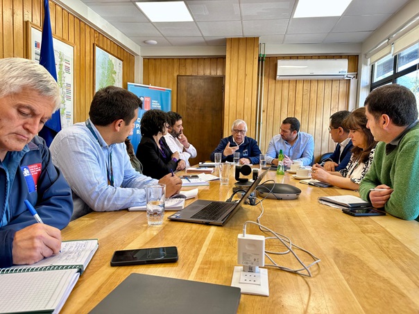 Alcalde de Coyhaique presenta al Delegado Presidencial Regional, Plan de Desarrollo Económico Comunal