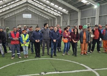 Con masivo show trabajadores y trabajadoras de la construcción celebraron su día