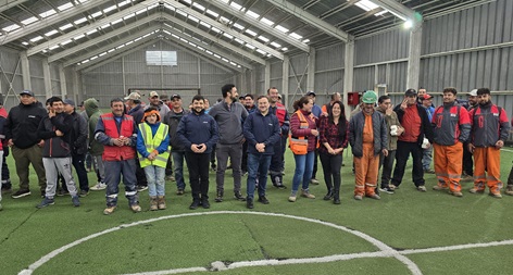 Con masivo show trabajadores y trabajadoras de la construcción celebraron su día