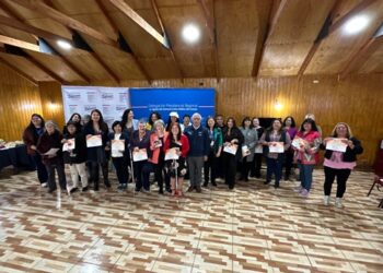 Dirigentas de la provincia de Coyhaique fueron reconocidas por la Delegación Presidencial Regional