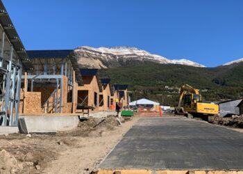 Cerca de un 15% de avance presenta construcción de las primeras 237 viviendas en la Chacra G de Coyhaique