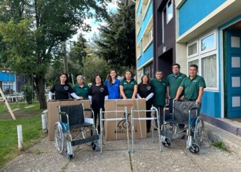 Agrupación de Ayuda al Enfermo de Cáncer de Coyhaique recibió 20 sillas de ruedas y burritos para apoyar a sus beneficiarios