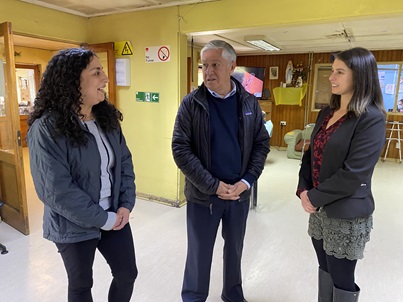 Senador Sandoval destaca trabajo de Hogar de la Obra don Guanella en visita realizada al establecimiento