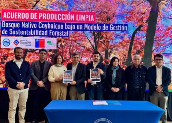 CONAF Aysén participa en la firma del Acuerdo de Producción Limpia para el manejo sustentable del bosque nativo en Coyhaique
