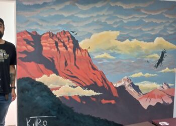 Diego Cupitty: arte, ciencia y naturaleza para transformar los muros de Aysén