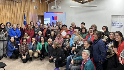 PERSONAS MAYORES REFUERZAN MENSAJES DE BUEN TRATO EN JORNADA PARTICIPATIVA DE SENAMA