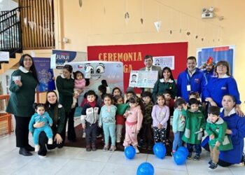 Niños y Niñas del Jardín Infantil Kau Kalem reciben su cédula de identidad