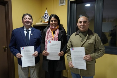 Sernapesca firma nuevo convenio en Aysén