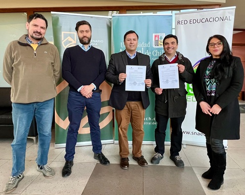 Estudiantes del Liceo Agrícola cursarán módulos de carreras técnicas en el Campus Patagonia de la Universidad Austral de Chile.