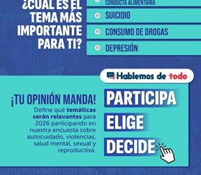 INJUV abre consulta digital para que las juventudes elijan los temas que se priorizarán en “Hablemos de Todo”