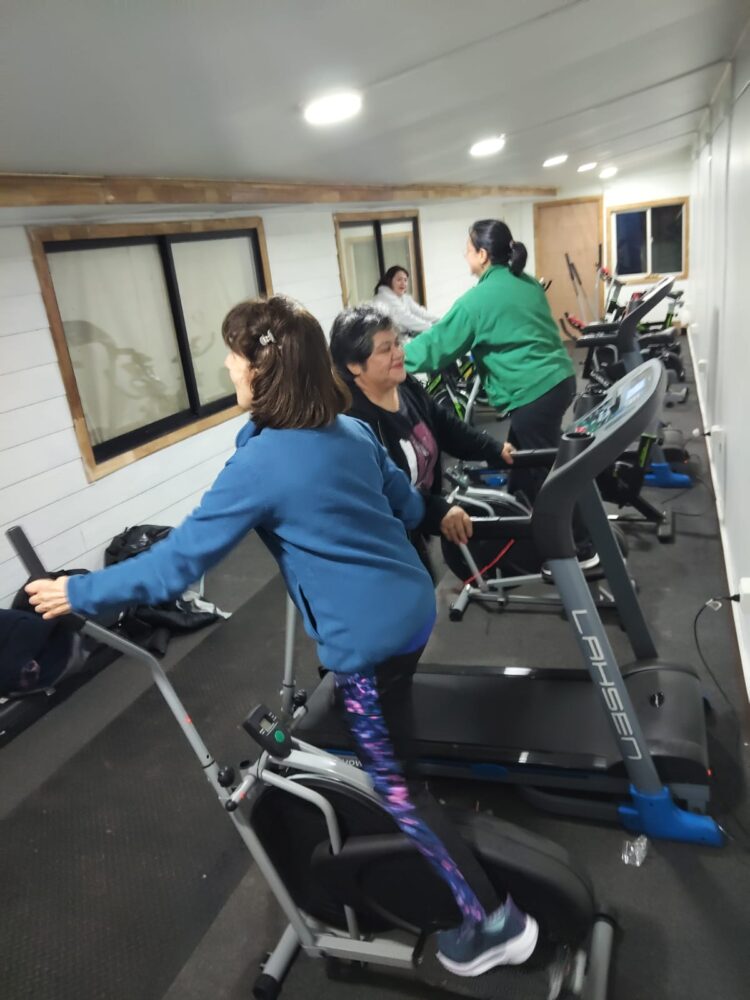 FENATS Aysén implementa moderno gimnasio para sus asociados y asociadas