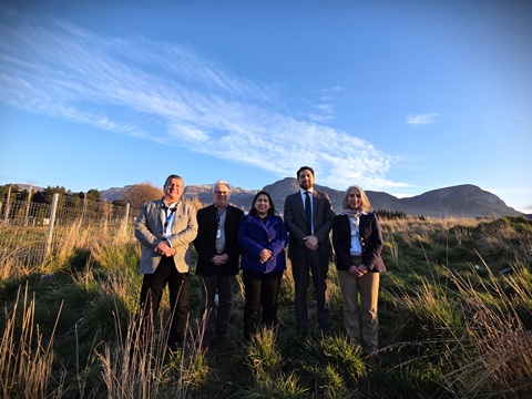 Autoridades visitan terreno fiscal donde se proyecta la construcción del primer Centro de Tratamiento Psiquiátrico Infanto Juvenil de la región