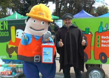 GRAN INTERÉS DEL PÚBLICO CAUSÓ  TRENCITO ECOLÓGICO EN FERIA DE SUSTENTABILIDAD