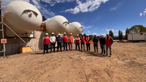 Proyecto Gasco en Coyhaique presenta un 40% de avance