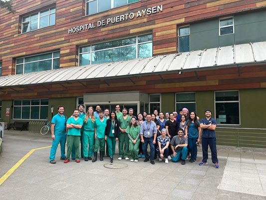 Operativo quirúrgico de hombro beneficia a 9 pacientes en lista de espera en Aysén