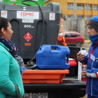 tehuelche noticias: Gobierno da el vamos a venta de parafina m&oacute;vil en siete sectores de Coyhaique