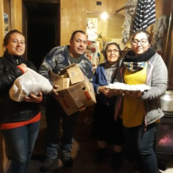 tehuelche noticias: Ex Mineros de Toqui agradecen apoyo de la comunidad en movilizaciones