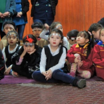 tehuelche noticias: ESCUELA NIEVES DEL SUR CONMEMOR&Oacute; EL D&Iacute;A INTERNACIONAL DE LOS PUEBLOS ORIGINARIOS JUNTO A COMUNIDADES MAPUCHE DE LA COMUNA