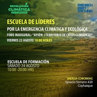 tehuelche noticias: RD Organiza Foro y Escuela Abierta de  L&iacute;deres por la emergencia clim&aacute;tica y ecol&oacute;gica