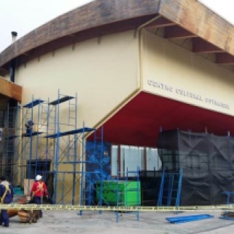 tehuelche noticias: COMENZARON TRABAJOS DE MEJORAMIENTO DE INFRAESTRUCTURA DE LA CORPORACI&Oacute;N CULTURAL MUNICIPAL DE COYHAIQUE