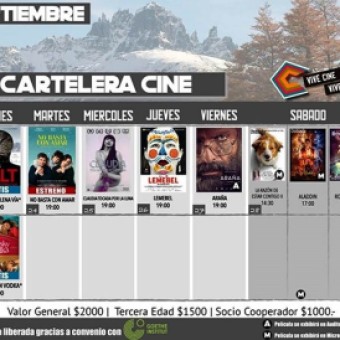 tehuelche noticias: EL CINE CHILENO REPLET&Oacute; SALAS DURANTE SEPTIEMBRE