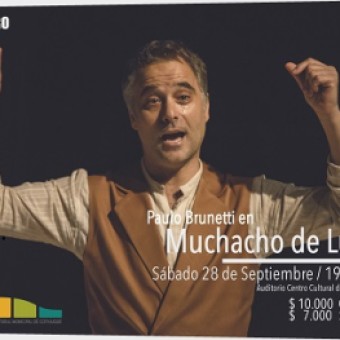 tehuelche noticias: PAULO BRUNETTI SOBRE SU PRESENTACI&Oacute;N EN COYHAIQUE: &ldquo;ME SENTIR&Eacute; COMO EN MI TIERRA, EN LA PATAGONIA&rdquo;