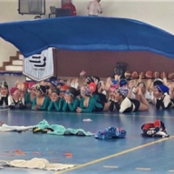 tehuelche noticias: Ni&ntilde;os y ni&ntilde;as de escuela b&aacute;sica de Chile Chico se lucieron en muestra de educaci&oacute;n f&iacute;sica