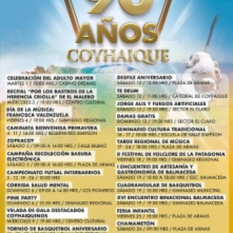 tehuelche noticias: INVITAN A LA COMUNIDAD A PARTICIPAR DE LOS SHOWS  DE ANIVERSARIO