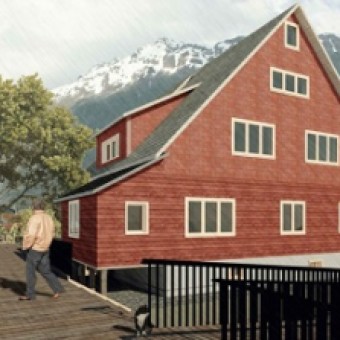 tehuelche noticias: MOP EXPONE DISE&Ntilde;O TERMINADO PARA RESTAURAR LA CASA HOPPERDIETZEL EN CONCEJO MUNICIPAL EN PUERTO CISNES