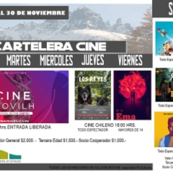 tehuelche noticias: NOVIEMBRE TERMINA CON UNA GRAN CARTELERA DE CINE Y ENCUENTRO DE COROS