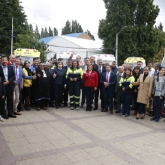 tehuelche noticias: 7 nuevas ambulancias fueron entregadas a la red asistencial de Ays&eacute;n