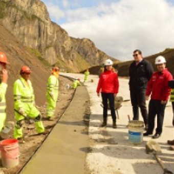 tehuelche noticias: 57% DE AVANCE PRESENTA CONSTRUCCI&Oacute;N DE VARIANTE EN EL ACCESO SUR A COYHAIQUE