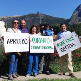 tehuelche noticias: RD declara su compromiso con el " Apruebo" en el proceso constituyente
