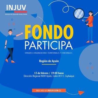 tehuelche noticias: INJUV realizar&aacute; jornada de inducci&oacute;n para postular al fondo concursable PARTICIPA 2020