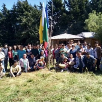 tehuelche noticias: Con gran &eacute;xito se desarroll&oacute; la 1ra Escuela Ambiental Intercultural K&uuml;me Mongen