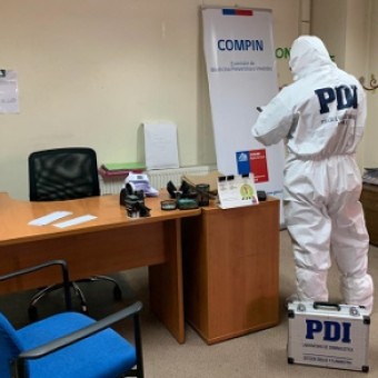 tehuelche noticias: PDI y Fiscal&iacute;a investigan robo en el COMPIN de Coyhaique en pleno toque de queda