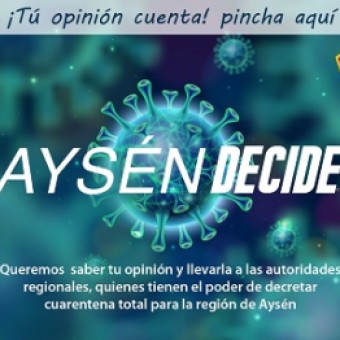 tehuelche noticias: MUNICIPALIDAD DE COYHAIQUE LANZA ENCUESTA PARA CONOCER OPINIONES POR CUARENTENA REGIONAL