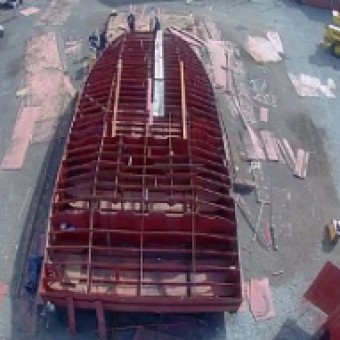 tehuelche noticias: 35% AVANCE PRESENTA DISE&Ntilde;O Y CONSTRUCCI&Oacute;N DE TRANSBORDADOR QUE OPERAR&Aacute; EN EL LAGO O&acute;HIGGINS