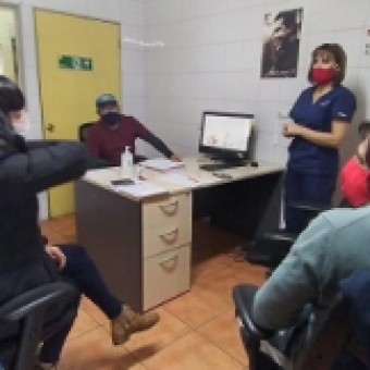 tehuelche noticias: SSA inici&oacute; capacitaciones a funcionarios del Hogar de Cristo y a cuidadores de Residencias Sanitarias