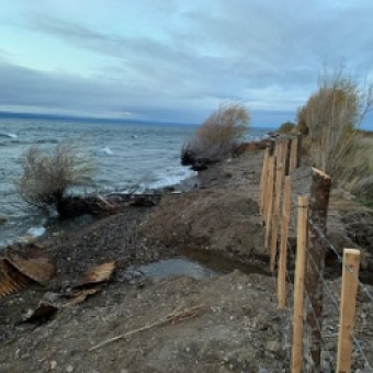 tehuelche noticias: Env&iacute;an antecedentes a ente fiscalizador por eventual afectaci&oacute;n ecosist&eacute;mica a orillas de lago General Carrera