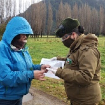 tehuelche noticias: Carabineros de Puerto Ays&eacute;n previene contagio por virus hanta en sectores rurales de la comuna